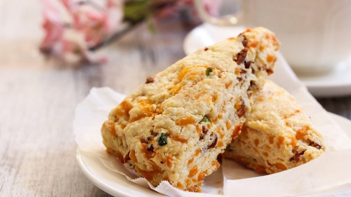 Mixed Berry Scone.