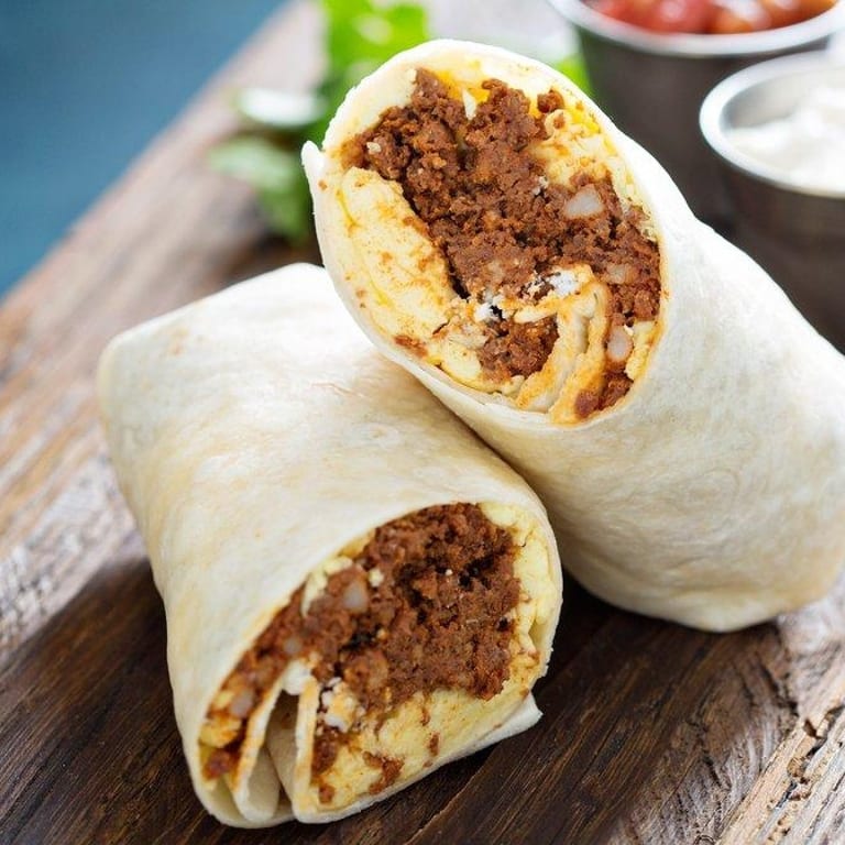 Delicious Breakfast Burrito