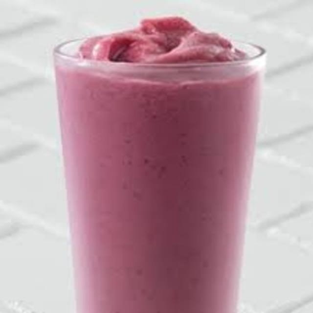 Ice Cream Fruit Smoothie.