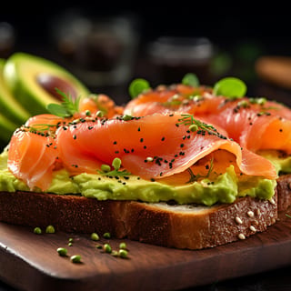 BAGEL AVOCADO TOAST