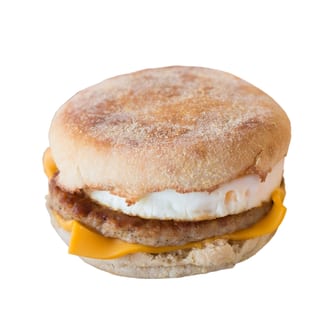 EGG & CHZ ENGLISH MUFFIN SANDWICH