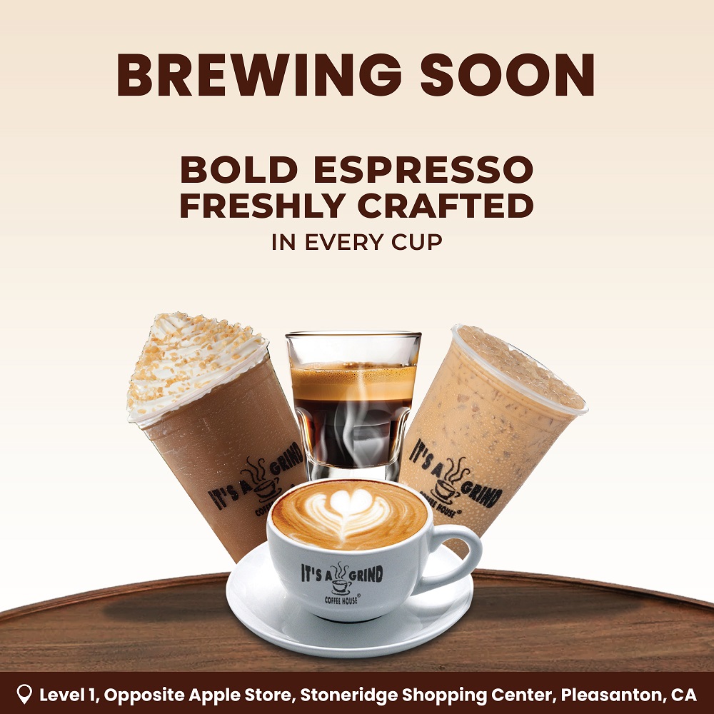 It's a Grind Coffee House Post without LOGO